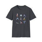 Yoga Pose Illustrations T-Shirt