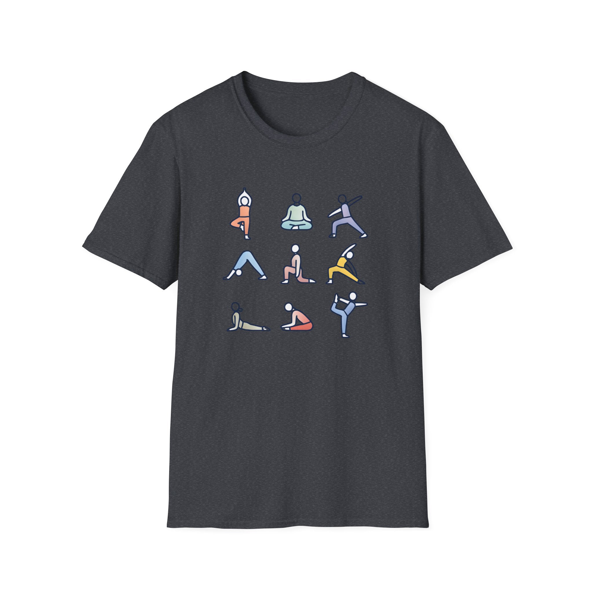 Yoga Pose Illustrations T-Shirt