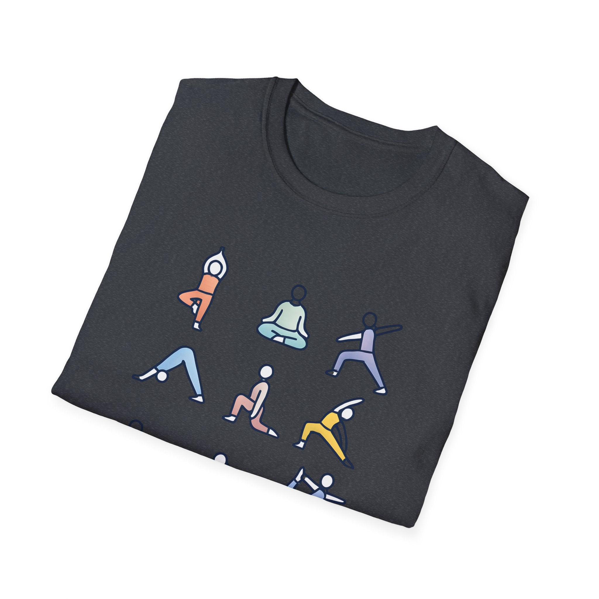 Yoga Pose Illustrations T-Shirt