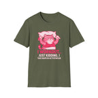 Napping Cat in Activewear T-Shirt