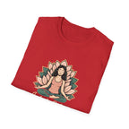 Meditating Woman with Lotus T-Shirt
