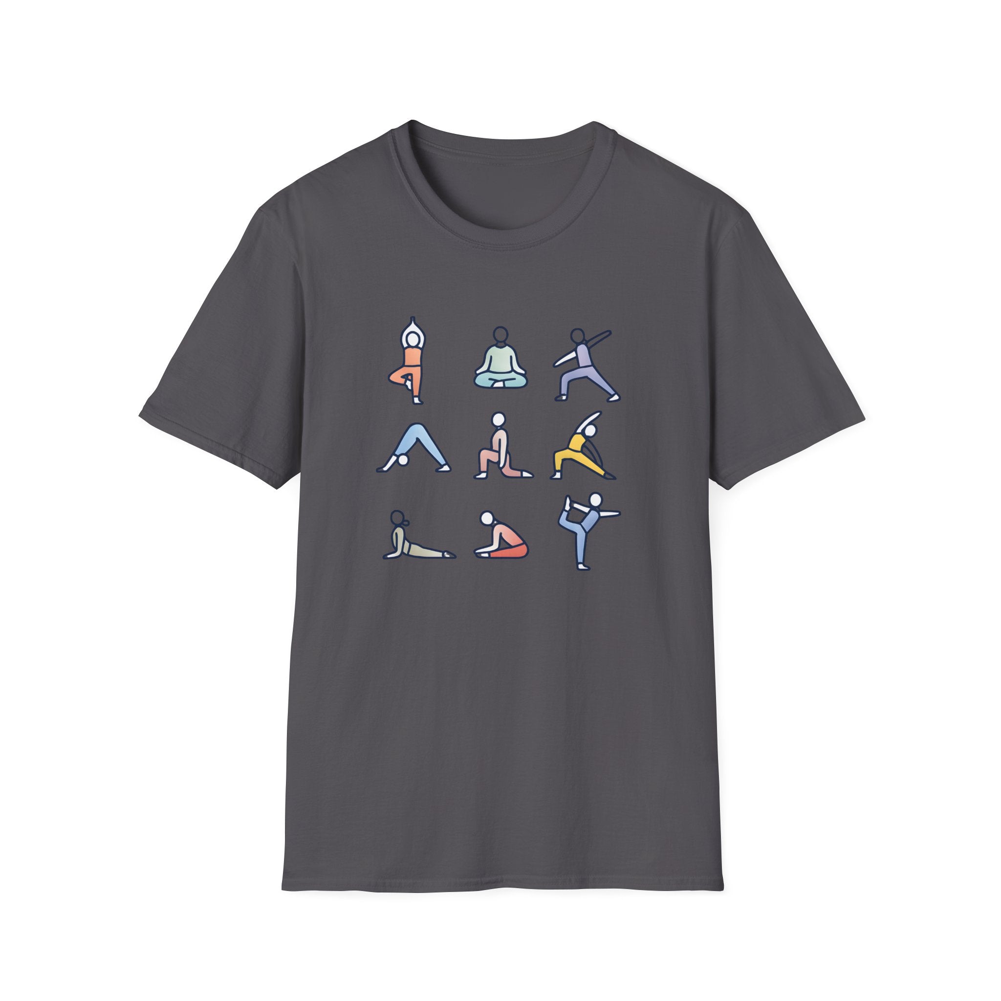Yoga Pose Illustrations T-Shirt