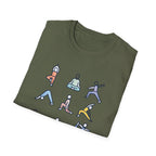 Yoga Pose Illustrations T-Shirt