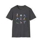 Yoga Pose Illustrations T-Shirt