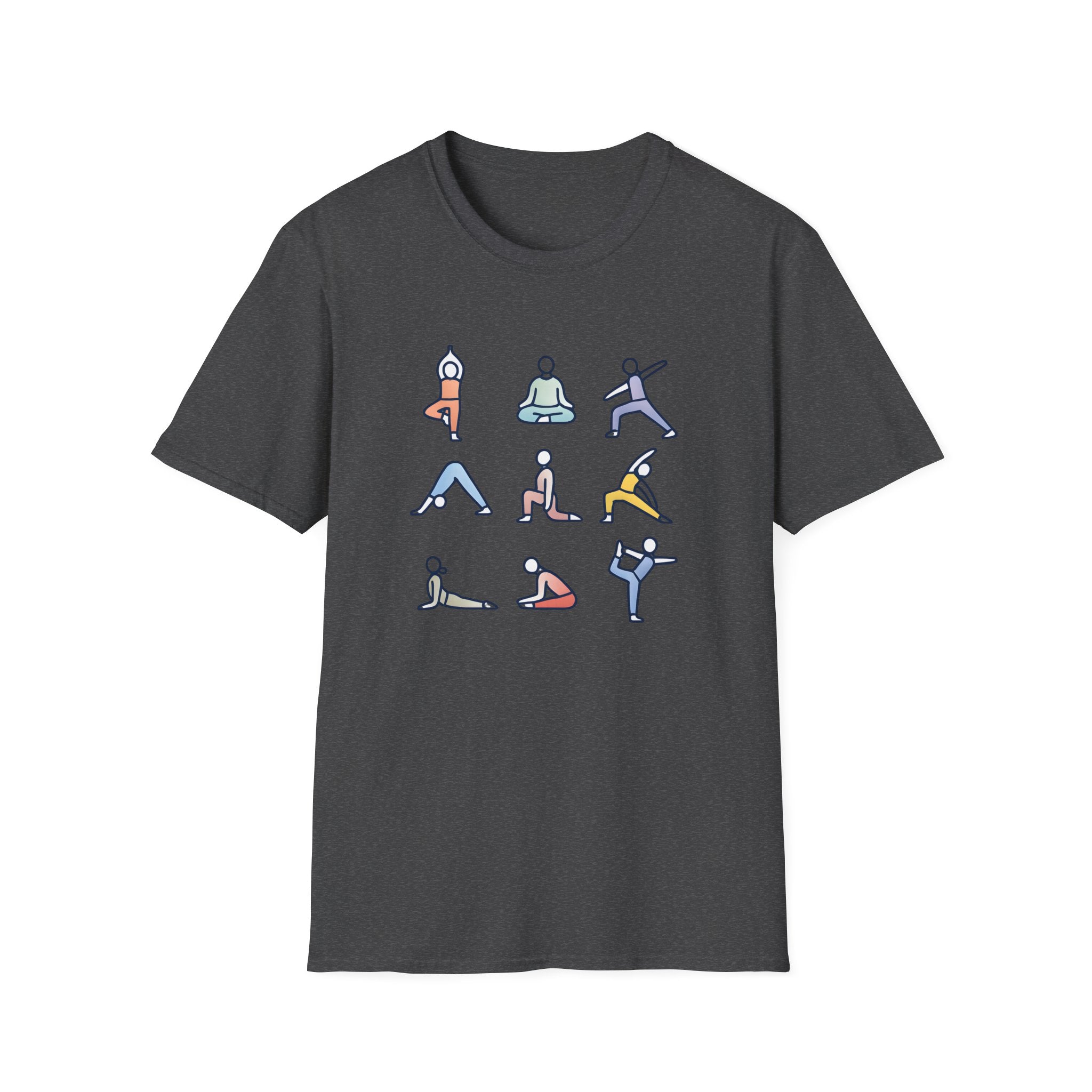 Yoga Pose Illustrations T-Shirt