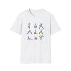 Yoga Pose Illustrations T-Shirt
