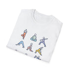 Yoga Pose Illustrations T-Shirt