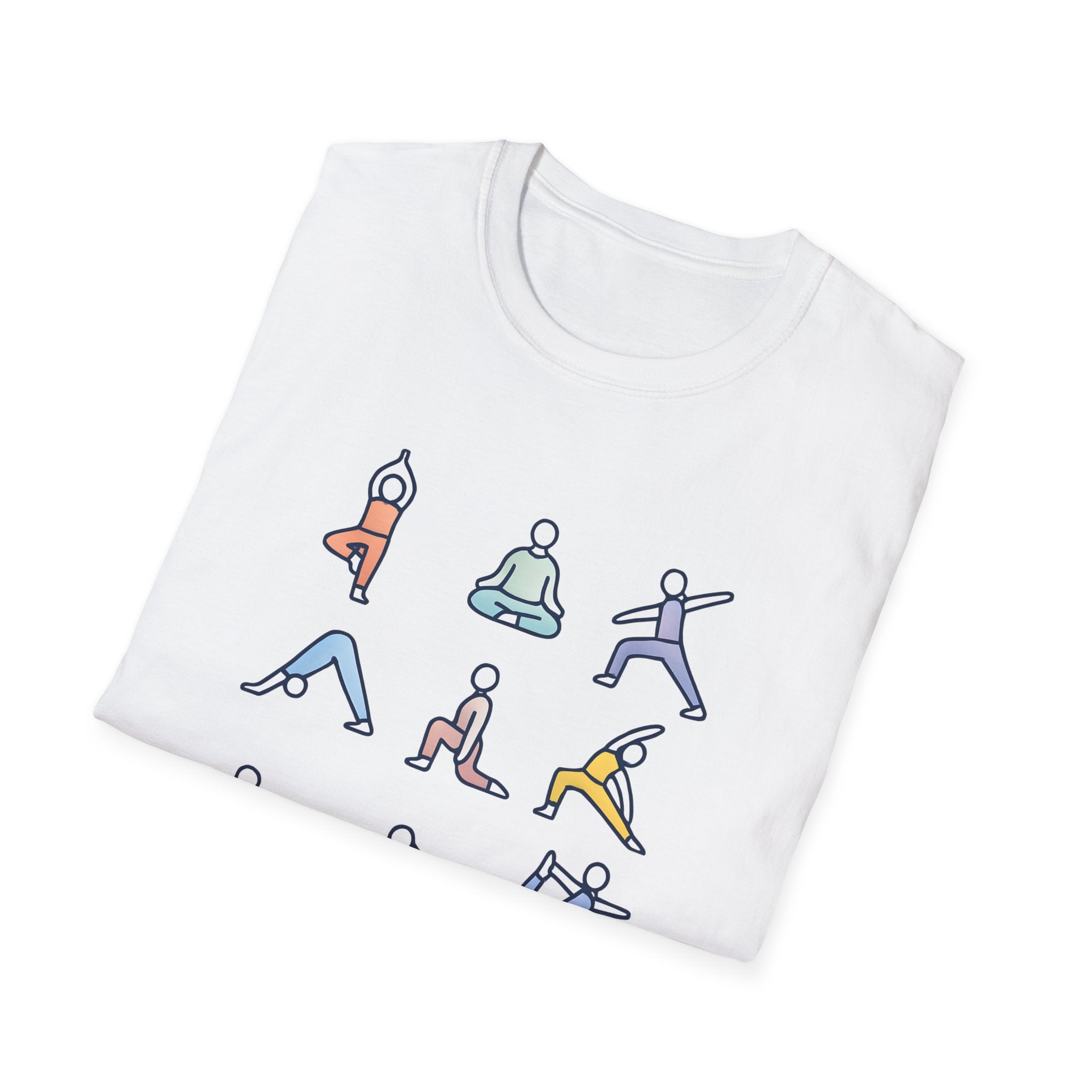 Yoga Pose Illustrations T-Shirt