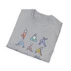Yoga Pose Illustrations T-Shirt