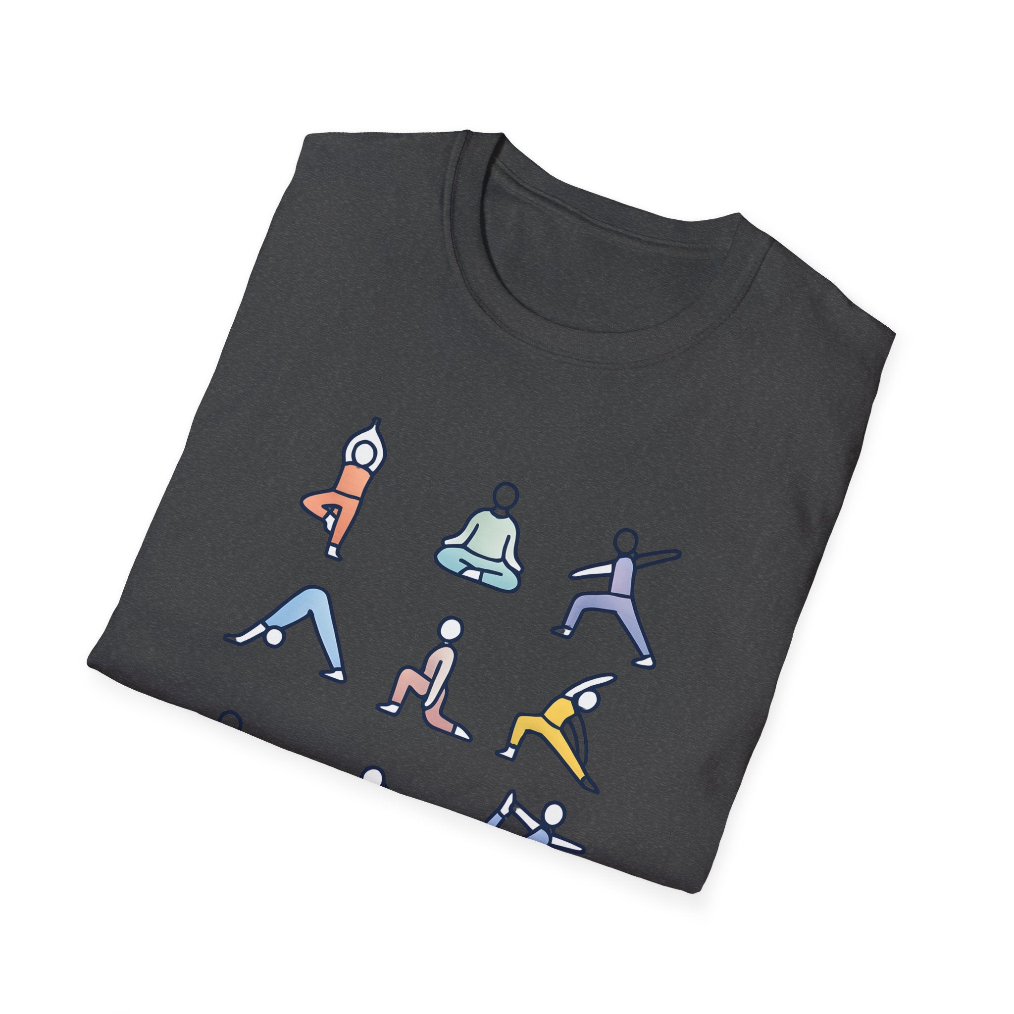 Yoga Pose Illustrations T-Shirt