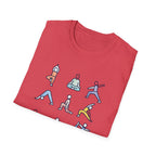 Yoga Pose Illustrations T-Shirt