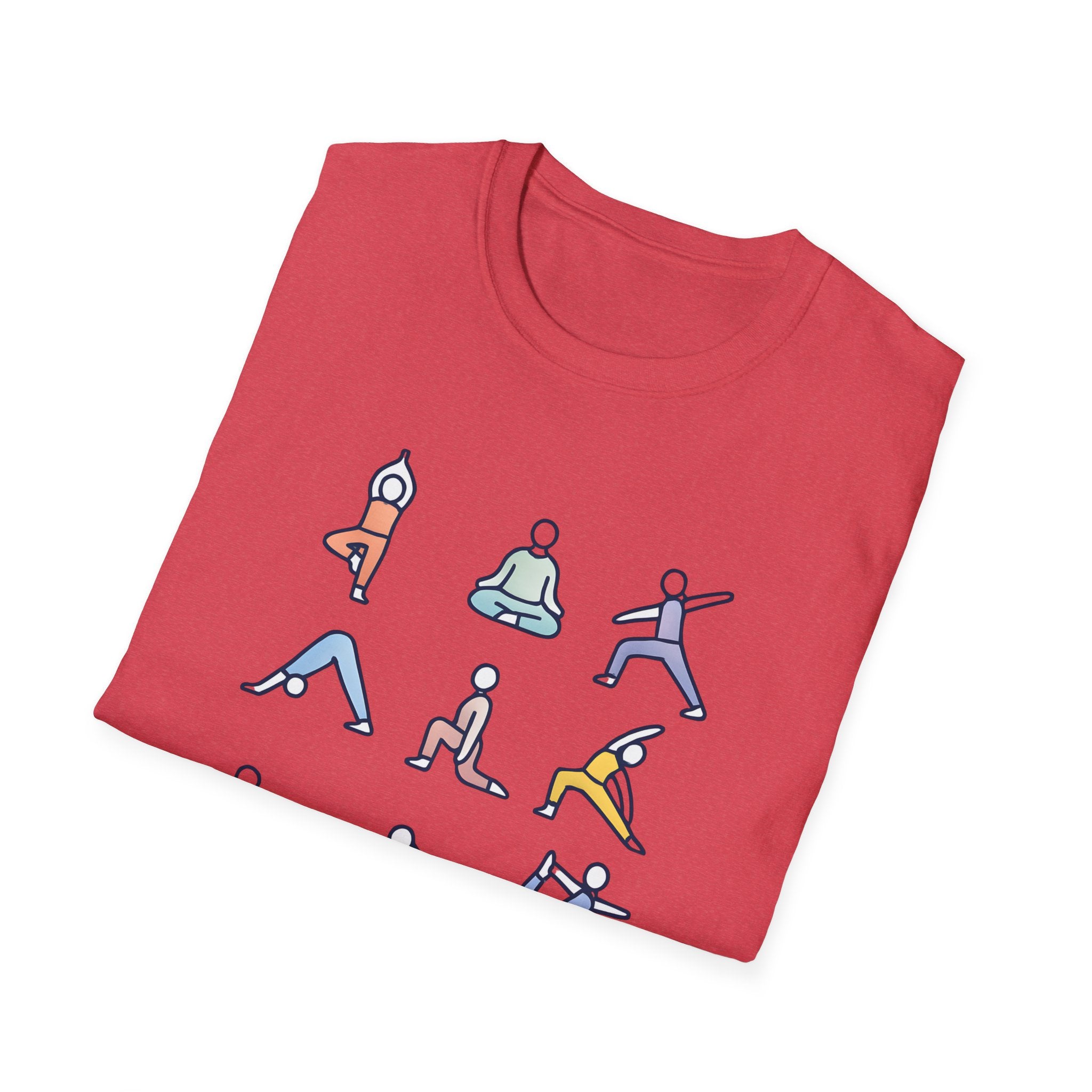 Yoga Pose Illustrations T-Shirt