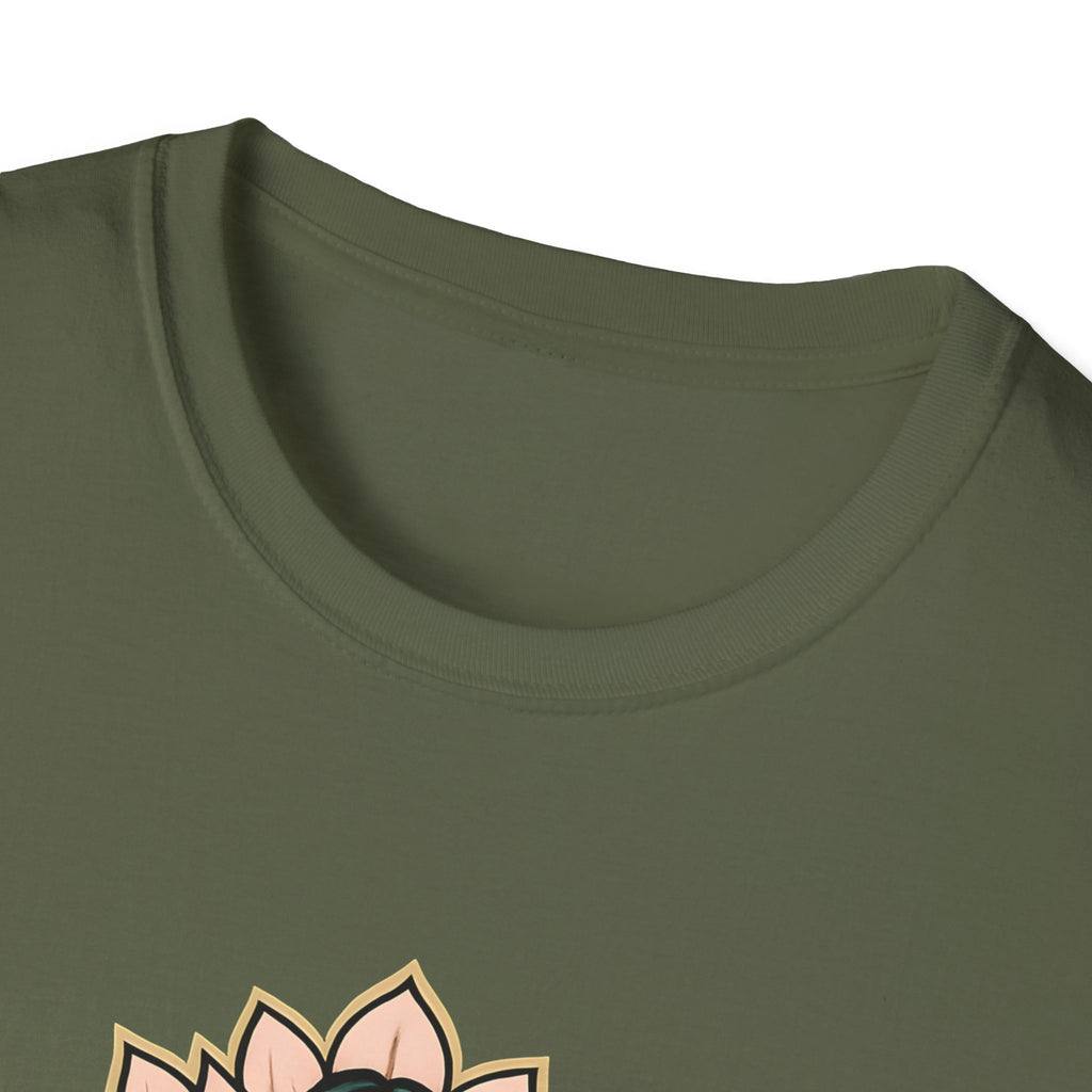 Meditating Woman with Lotus T-Shirt