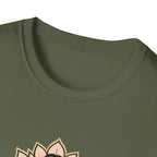 Meditating Woman with Lotus T-Shirt