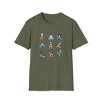 Yoga Pose Illustrations T-Shirt