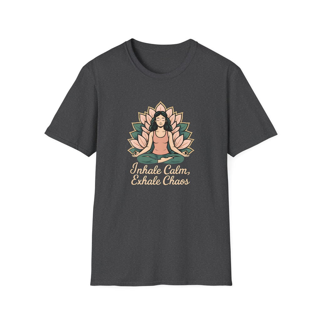 Meditating Woman with Lotus T-Shirt