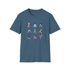 Yoga Pose Illustrations T-Shirt