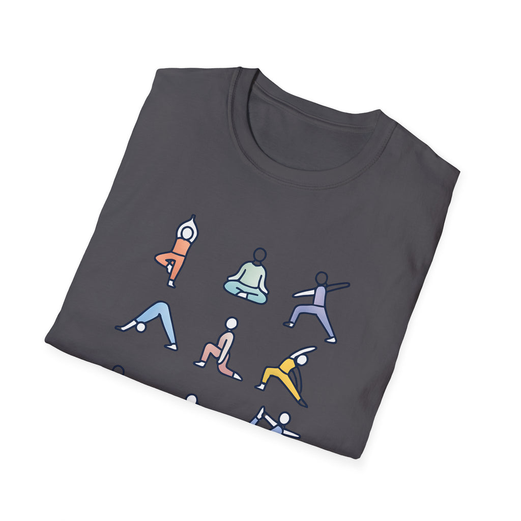 Yoga Pose Illustrations T-Shirt